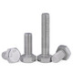 Jinggong 304 stainless steel external hexagonal screw hexagonal head extended external hexagonal bolt full thread m3m4m5m6m8m10m12 M4*30 (20 pcs)