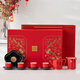 Forbidden City Culture, 12-piece tea set, high-end tea set, wedding gift, cultural and creative gifts from the Palace Museum