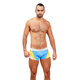 TADDLEE Badehose Herren, elastisch, bequem, Boxer-Badeanzug, schnell trocknend, atmungsaktiv, modisch, große Größe, Herren-Badehose, Resort, Hot-Spring-Badeanzug, hellblau, M 155–190 cm, 60–72,5 kg