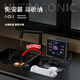 Jiachubang's new ultrasonic dishwasher-free installation sink desktop oxygen sterilization (upgraded model) multi-functional cleaning artifact for washing dishes and vegetables to remove pesticide residues ultrasonic cleaning + oxygen sterilization upgraded model A01-500H