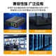诺可信（Nokoxin）万兆多模光纤跳线lc-lc  OM4双芯尾纤100G速率阻燃低烟无卤LSZH抗弯曲跳纤光纤线 万兆多模双芯跳线 LC-LC（OM4） 1米