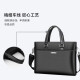 Septwolves genuine leather portable briefcase men's first-layer cowhide business trip business laptop bag shoulder bag