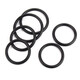 Jinchao rubber sealing ring o-ring o-shaped rubber ring nitrile oil seal sealing ring waterproof and high temperature resistant gasket collection 20*1.9 (20 pieces)