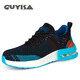 Chaussures guyssalao Summer Summer Breathable Kevrates Soft and Conforty Safety Work Work Shoes Anti-Smash, Anti-Brain, Using-Resistant, Anti-Fabriacted, Breathable in Summer 39