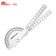 Mitzi stainless steel protractor high-precision angle ruler woodworking angle ruler industrial grade multi-functional angle gauge 90*150mm/double-arm type