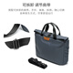 Golf GOLF business briefcase men's casual large-capacity handbag can hold 14-inch laptop bag fashionable multi-functional shoulder crossbody bag 6J679424J gray