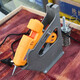 Renjuyi custom-made glue gun machine with foot-operated console workbench saves time and effort, frees up hands and improves work efficiency. Large glue gun machine (uses 11mm glue stick)