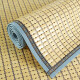 Xiarou Mahjong mat sofa cushion summer mat summer combination sofa bamboo mat anti-slip set cushion can be customized new color - light blue edge customization 0.1 square meters please contact customer service for customization