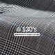 GIEVES CHARLES men's Welsh plaid 130 wool high-end business casual suit slim fit Welsh plaid 48