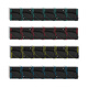 Two-dimensional wall-mounted lure rod rack display rack quick button fishing rod rack fishing rod rack convenient collection vertical lake blue fishing rod rack