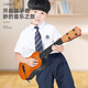 Star Perú Ukulele Girls Men de 23 pulgadas para principiantes Ambientalmente amigables con el medio ambiente Introducción a la guitarra infantil Introducción al carbono UKLILI 44cm Color del café (Video de Givea Beginner) 17 pulgadas de 17 pulgadas