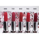 DOior lipstick sample gift box set mini five-piece set 999#760 medium sample 840 birthday gift box New Year lipstick sample five-piece set with gift bag