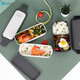 
ASVELasvel lunch box sealed microwave heating Plastic lunch box Bento box Work with lunch box with tableware A3527-34 Ivory 2 layer 800ml