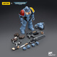 
Dark Source JOYTOY Warhammer 40K Salamander Arbitrator 1:18 Joint movable soldier model play Space Wolf 6625