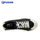 FILA FUSION men's shoes POP canvas shoes trendy brand men's trendy sneakers street shooting sports casual shoes for men black-BK 41