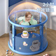 Givenai baby swimming bucket 0-3 year old children's bath bucket transparent bath bucket foldable visual bath bucket baby swimming pool 70cm upgrade [simple bath childlike package]