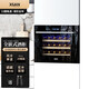 XSAN built-in red wine cabinet, constant temperature and humidity wine cabinet, household small living room built-in refrigerated cabinet, 24-bottle constant temperature wine cabinet