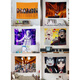 Nianrou Naruto Anime Fond Cilot One Piece Ins Tissu suspendu chambre Dormitory Tapestry Decoside Decoration GT1048 Largeur 100cm - Hauteur 75 cm (Sélectionnez et achat + Package d'installation)