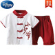 Disney (Disney) ropa de verano para bebés de 100 días ropa de un niño de un año de un año de un año de verano, su traje chino de manga corta de verano de un niño de un niño de manga corta de 80 cm (80 cm) 15-18 Jin [Jin equivale a 0,5 kg]
