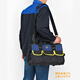FASITE tool bag canvas wear-resistant large capacity thickened waterproof multi-functional air conditioning repair and installation electrician bag 19 inches third generation