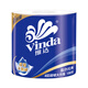 Vinda roll toilet paper blue classic 4 layers 1800g core roll toilet paper family affordable pack 1 pack 10 rolls AV4028-1