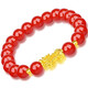 Wenying 999 Pixiu Bracelet Men's Bracelet Women's Piqiu Pure Gold Pixiu Transfer Beads 3D Hard Gold Bracelet Vietnamese Pure Sand Gold Good Fortune and Good Fortune