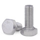 Jinggong 304 stainless steel external hexagonal screw hexagonal head extended external hexagonal bolt full thread m3m4m5m6m8m10m12 M4*30 (20 pcs)