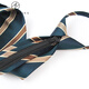 T / vingt-vingt costume rétro britannique Tie à la glissière sans nœud Men sans nœud Force Business College Style Silk vert à rayures paresseux [Tie + serviette de poche + clip de cravate] Ensemble 683