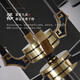 
Su Yin New Chinese style living room chandeliers, full copper lamps, living room lamps, dining room master bedroom lamps, study lamps, chandeliers, 9901, full copper double layer 10+5 heads