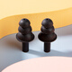 Shimeijia SMJ swimming nose clip earplugs professional anti-choking swimming accessories silicone waterproof earplugs anti-falling with storage box black earplugs