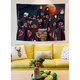 Nianrou Naruto Anime Fond Cilot One Piece Ins Tissu suspendu chambre Dormitory Tapestry Decoside Decoration GT1048 Largeur 100cm - Hauteur 75 cm (Sélectionnez et achat + Package d'installation)