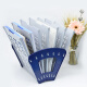 Zhaocai Zhaosheng A4 multi-layer file rack fan-shaped file magazine rack desk file rack vertical file rack office storage information rack creative office supplies desktop teacher storage rack fan-shaped file rack