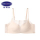 Embry Fang Comfort Cup Glossy Anti-exposure Tube Bra Women's Comfortable Wire-Free Underwear Skin Color SKN 75B1
