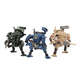Fanxi Infinite Far-Term RIHIO MM001 Assembly Mecha Model Toy Assault Series + Logistics Mecha New Year Gift MM003 Battle Gray