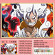 One Piece Luffy Puzzle 1000 piezas con marco de fotos para adultos y regalos de descenso para rompecabezas para niños Juguetes de dibujos animados de dibujo