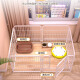Other Brands Dog Fence Teddy Indoor Small Dog Medium Dog Golden Retriever Large Dog Pet Small Dog Fence Corgi Dog Cage Six Pieces 160*80*80cm [Suitable within 50Jin [Jin equals 0.5kg]]