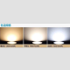 XHTD-LED18W ultra-thin downlight diameter 185mm thickness 3CM opening 14CM-16CM ultra-thin anti-fog downlight LED18W white light