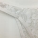 Private Shang Men's Sexy Underwear White Lace Pattern Transparent Briefs Temptation T-Pants Men's T-Pants One Size 170Jin Jin is equal to 0.5kg within