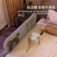 Beeio free installation portable bed fence baby bed anti-fall punch-free bed guardrail baby guardrail bedside bed fence 1.5 meters gray bear single-sided installation-free
