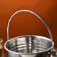 CLITON stainless steel creative ice bucket with handle red wine beer champagne ice cube bucket champagne bucket bar ktv curling