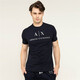 
ARMANI/AX Men's LOGO Printed Fashion Short Sleeve Round Neck T-Shirt 8NZTCJ Z8H4Z Red 1463 XS