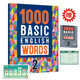 Imported original new version 1000 Basic English Words Level 2 Common English 1000 words KET core vocabulary textbook Primary school English word encyclopedia teaching aid book picture dictionary Primary school gift Primary school teaching aid