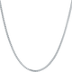 Saturday Fortune fish bone chain PT950 white gold platinum necklace thin chain for women PT057308 about 2.74g 40cm birthday gift