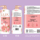 LUX Essential Oil Fragrance Shower Gel Youlian 1kg + Sakura 1kg comes with travel size 550g or refill 600g family size