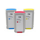 京呈适用惠普HP728号墨盒HP DesignJet T730 T830绘图仪T1600 2600打印机 【300ML】HP 730 青色墨盒（海外版）