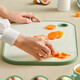 Zhang Xiaoquan cutting board Jincai green antibacterial cutting board household fruit board cutting board medium size C52300200