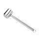 Henlu 304 stainless steel meat hammer solid steak pork hammer kitchen meat hammer household meat hammer tenderizer double-sided 304 thickened double-sided meat hammer