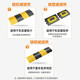 Baige speed bump, rubber and plastic highway slope, thickened and weighted buffer zone, road surface slope, car speed limit ridge, yellow and black glyphs 100*35*5