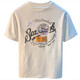 
JEANSWEST White T-shirt Men's Summer 2025 New Fashion Printed T-shirt American Light Luxury Xinjiang Cotton Comfort Short Sleeve T-shirt Apricot Color [JSW9906 Elegant Apricot Color] XL Recommended Weight 124-140Jin [Jin equals 0.5 kg] Wear