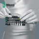WERA mini ratchet wrench set imported from Germany fast two-way screwdriver bit sleeve 05056490001